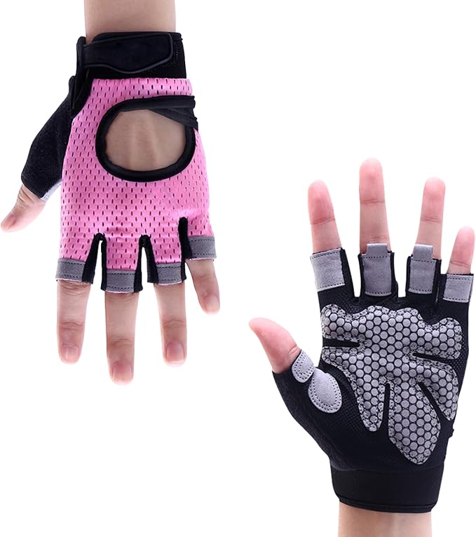 Workout Gloves for Men and Women, Breathable Exercise Gloves for Weight Lifting, Cycling, Gym, Training, Fitness