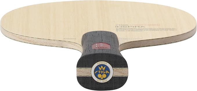 Stiga Inspira Hybrid Carbon Table Tennis Blade, Offensive Professional Blade with Maximum Control & Power