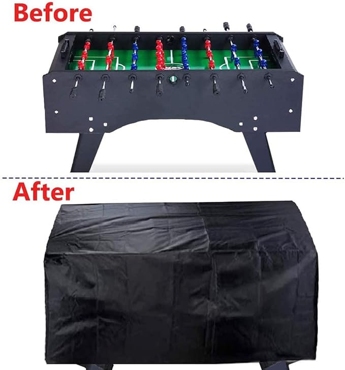 WB WEIRDBEAST Foosball Table Cover Soccer Table Cover Waterproof All Protection Outdoor/Indoor UV Resistant