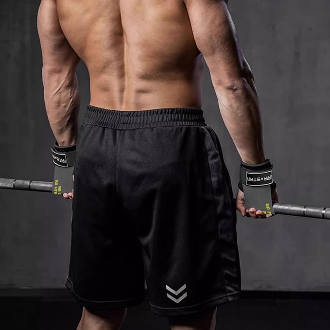 LARA STAR Weight Lifting Wrist Straps for Maximum Grip Support,Lifting Strap for Weightlifting, Gym Grips Hook for Deadlifts, Powerlifting, Heavy Shrug Women/Men