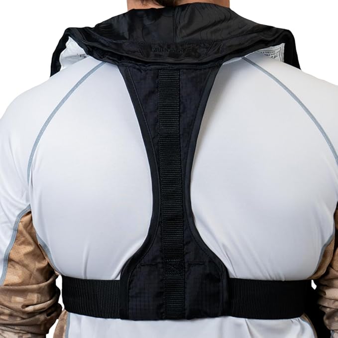 BLUESTORM Stratus 35 Inflatable Life Jacket PFD for Adults | US Coast Guard (USCG) Approved Automatic Self Inflating Life Vest Preserver with Manual Ripcord