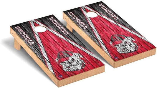 College Team Cornhole Boards, 2x4 Premium Corn Hole Game Set, Officially Licensed Cornhole Game, Perfect for Tailgates