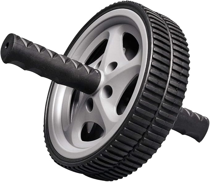 Body-Solid Tools Ab Roller Wheel - Core Strengthening Abdominal Workout Exercise Tool, Ideal for Oblique Plank Exercises