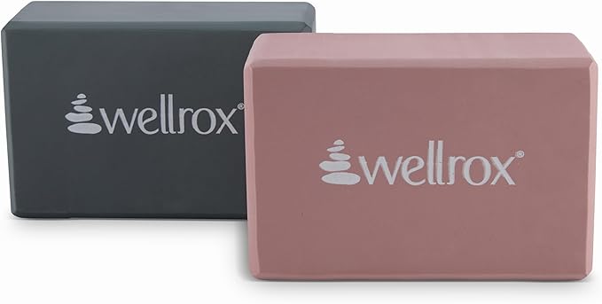 Supportive Yoga Block Non-Slip EVA for Yoga, Pilates, Stretching, and Meditation (4"x6"x9")