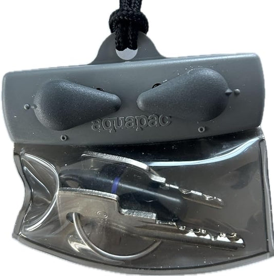 Aquapac Keymaster Micro Waterproof Travel Case, Made in the UK, Carry Cord, Travel Essential, 5 Year Warranty, Watersports, Hiking, Mountain Biking, Running Accessory