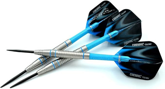 CUESOUL Professional Tungsten Steel Tip Dart Set 85% Tungsten 22g/24g/26g-Glory Series