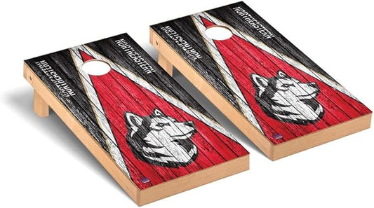 College Team Cornhole Boards, 2x4 Premium Corn Hole Game Set, Officially Licensed Cornhole Game, Perfect for Tailgates