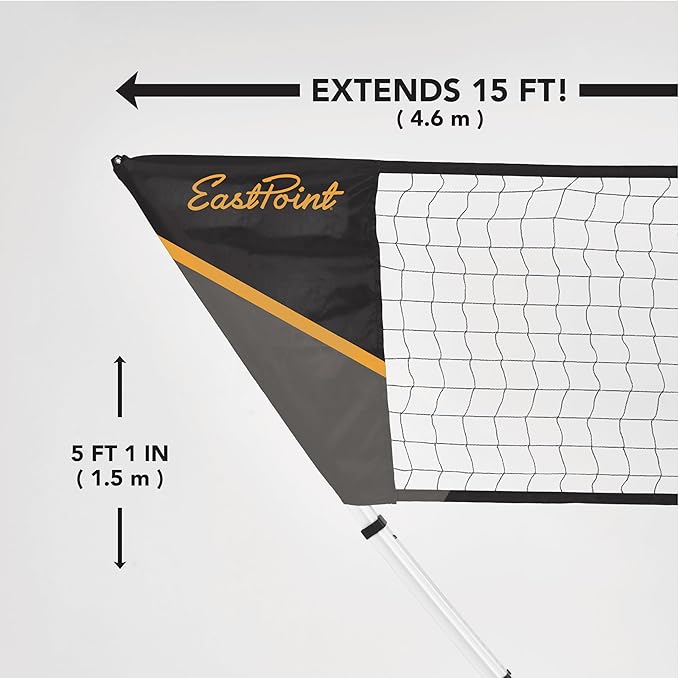 EastPoint Sports Easy Setup Badminton Set