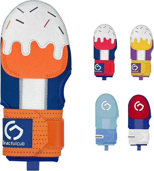 Gracfulcub Baseball Sliding Mitt, Baseball Glove Softball Guard, Ergonomic Design Protecting Fingers for Basic Base Running