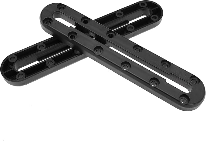 9.2 Inch Kayak Rail Kayak Mount Track Accessories for Fish Finder,Cup Holder, Anchor Cleats Kayak Gear Track for Fishing Rod Holder Kayak Gear Track to Mount Kayak Paddle Holder