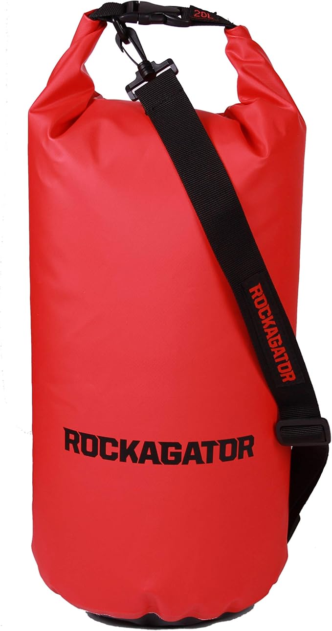 Waterproof Dry Bags 100% Water Proof Dry Bag with Detachable Shoulder Strap | Can Be Submersed in Water and Will Keep Your Gear Dry on the River, Lake, Raft, Kayak (10L, 20L, 30L, 50L)