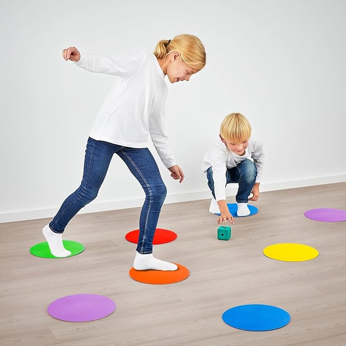 9 inch Spot Markers Flat Field Cones, Non Slip Rubber Agility Markers Flat Field Cones for Soccer Basketball Sports Speed Agility Training （30 pcs）