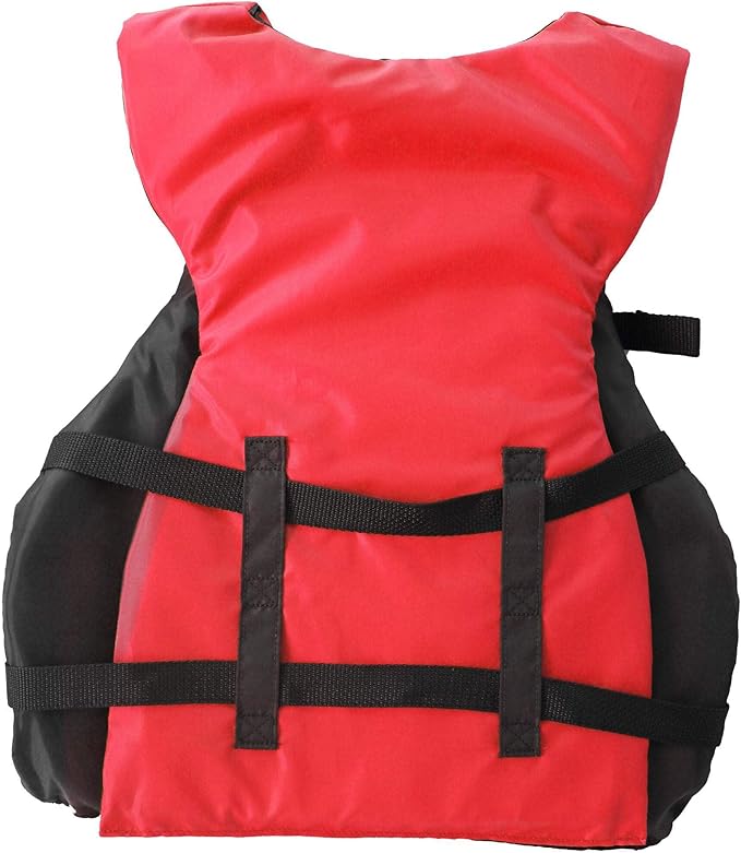 4 Pack Hardcore Coast Guard Type III PFD for Adults; Life Jacket Paddle Vest for Adults; Life Vest Flotation Device; Jet ski, Wakeboard, Kayak; Extra Life Jacket for Pontoon Boat