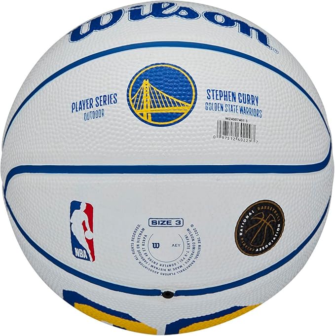 WILSON NBA Player Icon Basketballs - Size 3 and Size 7