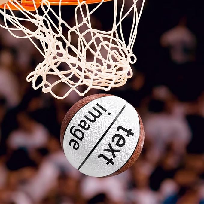 Personalized Basketball Leather Basketball Custom Basketball with Your Personalized Pictures Text Sports Equipment
