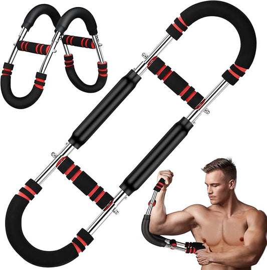 Twister arm Trainer, Chest Workout Equipment,arm Trainer Chest Workout,arm and Chest Trainer,40-90lb 3-Speed Adjustable Chest Workout Equipment Portable Fitness Equipment