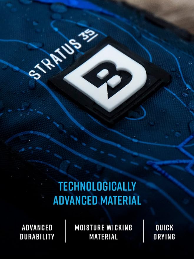 BLUESTORM Stratus 35 Inflatable Life Jacket PFD for Adults | US Coast Guard (USCG) Approved Automatic Self Inflating Life Vest Preserver with Manual Ripcord