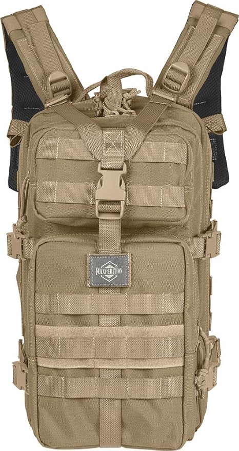 MAXPEDITION Falcon-II Backpack, 23L Tactical Backpack, Survival Pack, Bug Out Bag, MOLLE Go Bag for EDC, 0513