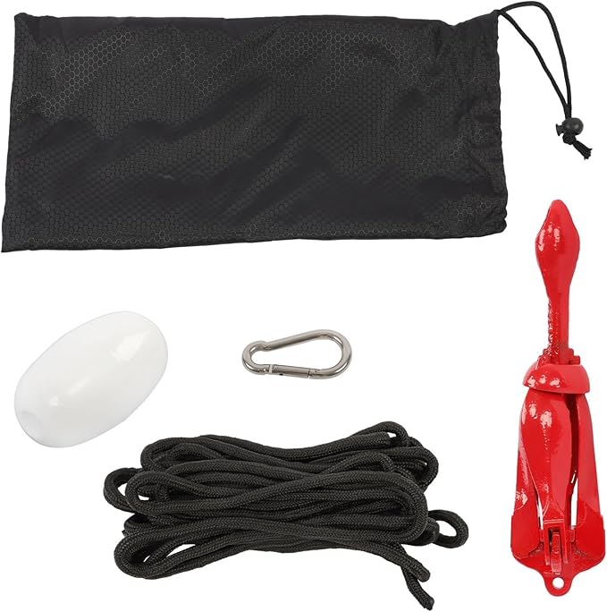 3.3 lb Folding Grapnel Anchor for Small Boats Kayaks Canoe Paddle Boards