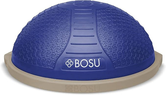 Bosu Half Ball Home Balance Exercise Trainer for Strength and Flexibility Workouts with Built to Last Burst Resistant Material and Hand Pump