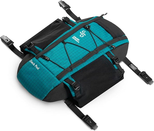 Gearlab Deck Pod 2 - Kayak Deck Bag, Deckhand system (Holds Paddle Float, Bilge Pump)