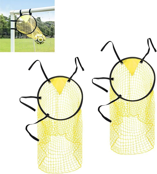 Soccer Targets for Goals Training: Soccer Goal Target Nets for Shootings Accuracy Training - Football Shooting Accuracy Practice Equipment 2PCS