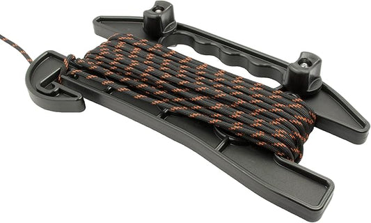 YakAttack Sidewinder Anchor Line Reel with 75' 550 Paracord | Includes Track Mount Hardware | Kayak Anchor Management System | Made in USA