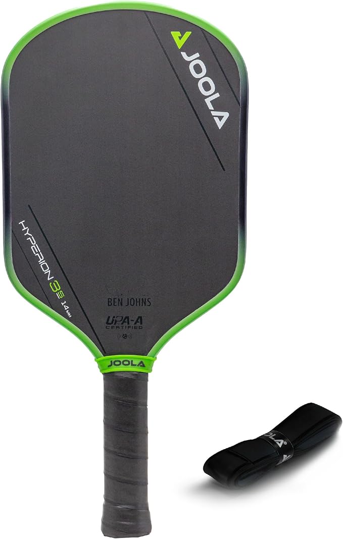 JOOLA 3S Pickleball Paddles – Raw Carbon Fiber Surface – Ben Johns Perseus, Hyperion, Scorpeus & Magnus Shapes – Elongated, Wide Body & Aero Curve Designs – 14mm/16mm Paddles – UPA-A Certified