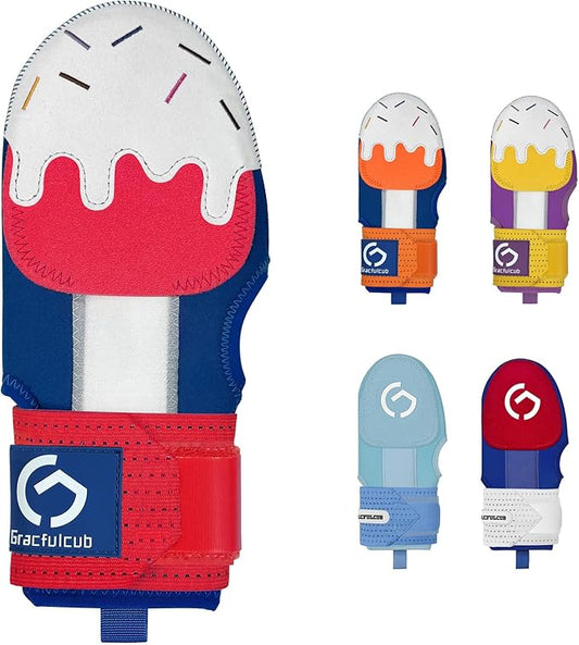 Gracfulcub Baseball Sliding Mitt, Baseball Glove Softball Guard, Ergonomic Design Protecting Fingers for Basic Base Running