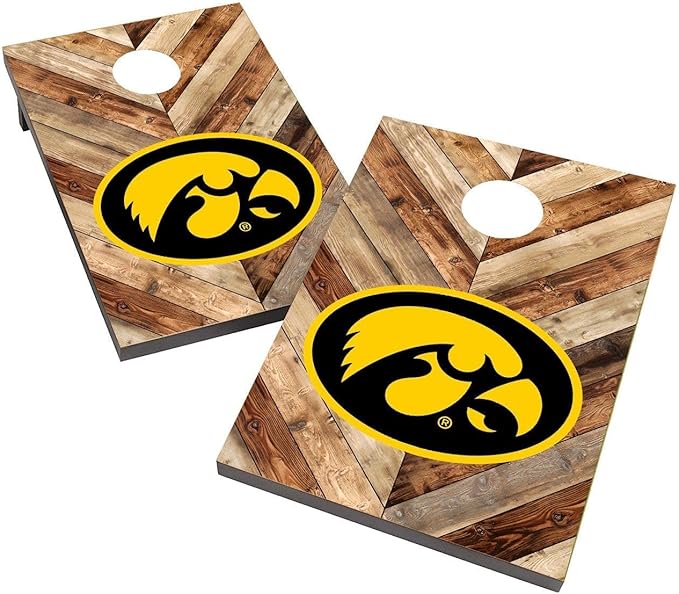 College Team Cornhole Boards, 2x4 Bag Toss Game Set, Officially Licensed Cornhole Game, Perfect for Tailgates