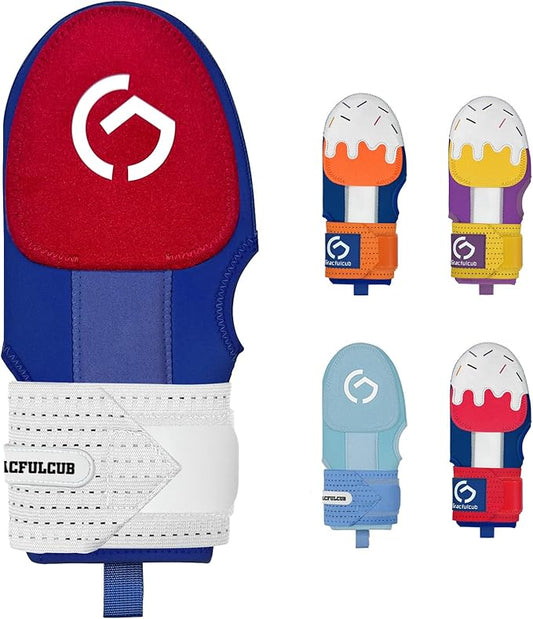 Gracfulcub Baseball Sliding Mitt, Baseball Glove Softball Guard, Ergonomic Design Protecting Fingers for Basic Base Running