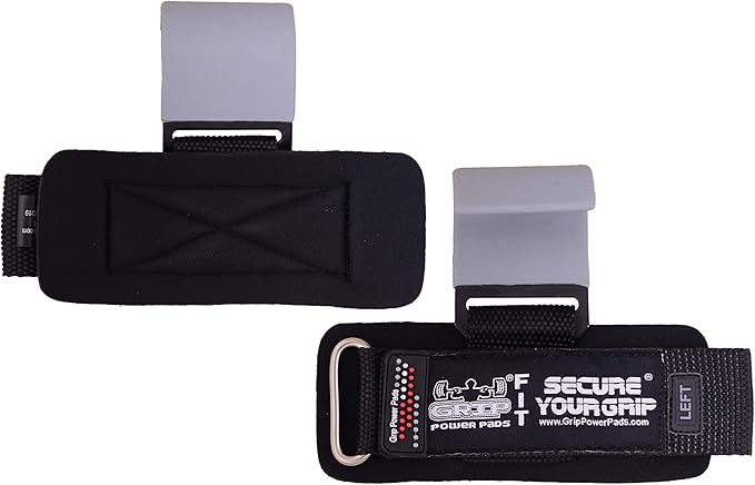 Weight Lifting Hooks Heavy Duty Lifting Wrist Straps Pull Ups Deadlift Straps Power Lifting Grips Padded Workout Straps for Weightlifting Gym Gloves for Men & Women Premium Workout Equipment