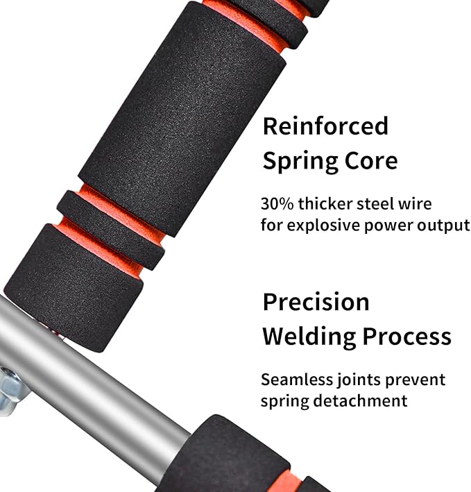 Chest Exerciser for Men & Women,Adjustable Twister Arm Trainer- Portable Power Twister Bar with 3 Resistance Levels ，Detachable Design Fitness Anywhere for Arm & Chest Workout.