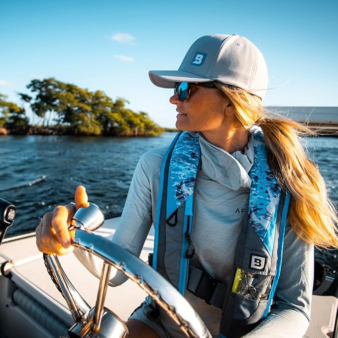 BLUESTORM Atmos 40 Automatic/Manual Inflatable PFD Life Jacket for Adults | US Coast Guard (USCG) Approved Life Vest