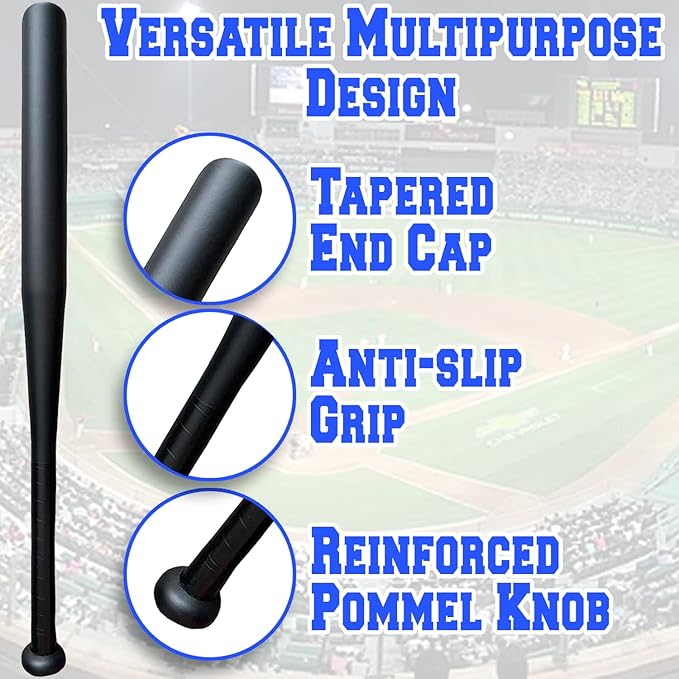 Aluminum Baseball Bat - 28-30 Inch 35 Oz - Softball, Self Defense, Batting Practice, Pickup Games and Home Security - Metal Tball Bat - KOTIONOK