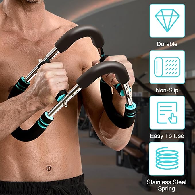 2025 Pro Twister Arm Trainer Adjustable Chest Workout Equipment Arm Trainer for Men and Women Shaker Twister Arm Trainer Chest Clip Muscle Arm Workout at Home Equipment