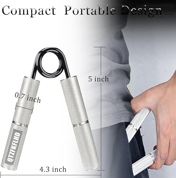 Grip Strength Trainer with Forearm Strengthener, Hand Grip Strengthener, Hand Extension Exerciser, Stress Relief Ball and Hand Grip Strengthener for Muscle Building and Injury Recover(5 PCS)