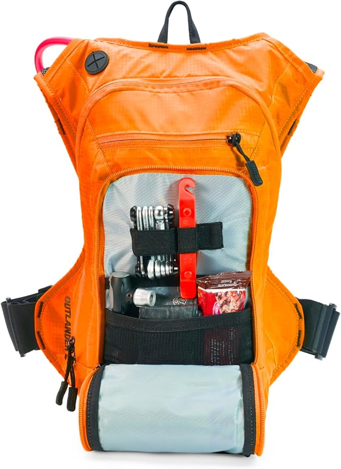 USWE Outlander Hydration Pack with Water Bladder, Hydration Backpack - Backpack for Cycling, MTB, Trail Running & More