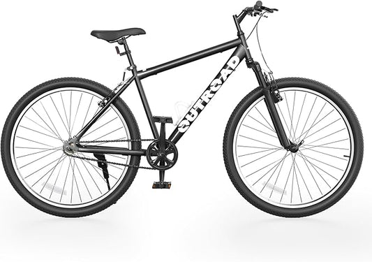 26 inch Mountain Bike with Lightweight Cycling Bicycles, Dual Disc/V Brake,Metal Frame Bicycle for Men and Women, Adult