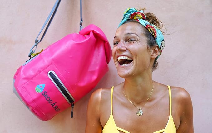 Skog Å Kust DrySak - Roll Top Waterproof Bag for Travel & Outdoors - 5, 10 & 20 Liter sizes