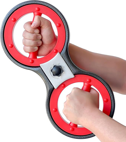 Burn Machine Arm Workout Appliances 360 Degree Rotatable Forearm Exerciser Resistance Adjustable Multi-Functional Rotational Trainer Grip Strength Trainer for Home and Gym Workouts.