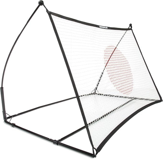 QUICKPLAY Spot Target Soccer Rebounder | Weather-Resistant Rebound Net with Carry Bag | Great for Passing, Receiving, and Trapping Practice | Ideal for Team or Solo Training