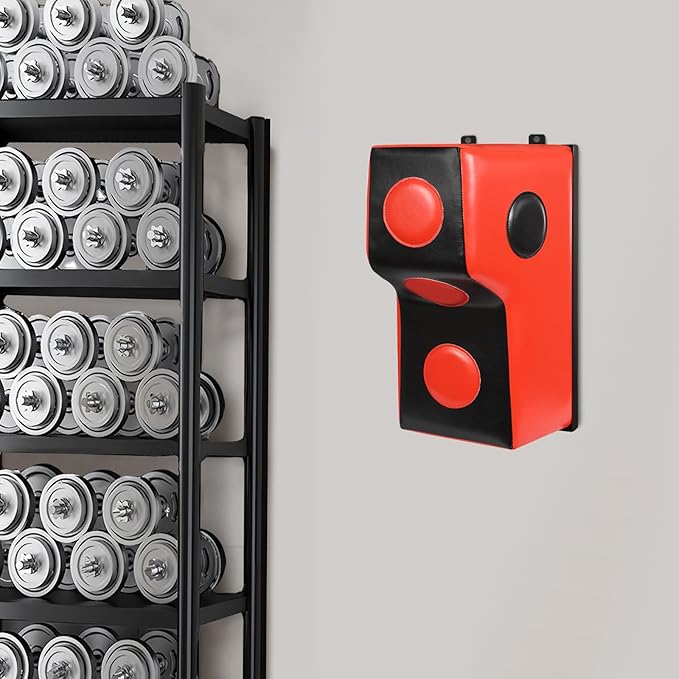 Wall Mount Boxing Pad Uppercut Punching Bag Target Pad, Wall Punching Bag Upgraded Boxing Training, Target Sponge with Mounting Brackets, Uppercut Boxing Bag for Bedroom, Gym