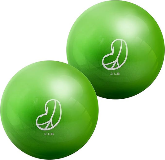 Bean Products Soft Weighted Balls for Exercise - Customizable Workout Balls for Yoga, Rehab, Pilates and Fitness - Latex Free, Easy to Grip, Versatile Physical Therapy Exercise Ball