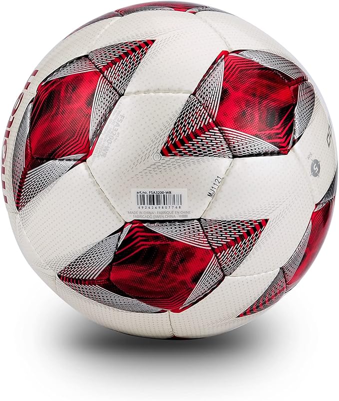 Soft PU Leather Soccer Ball, Indoor Outdoor Team Sports, Training Practicing Game Match Soccer Ball Gift for Adult Youth, 1pcs