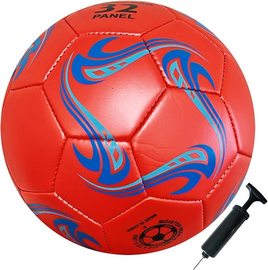 ABAJI Soccer Ball Size 3 4 5 Practice Training Balls Gift Thicker Leather Anti Exploded Indoor Outdoor Come with Pump Needle