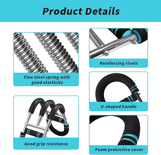 Twister Arm Trainer, Adjustable Chest Workout Equipment Arm Trainer for Men Forearm Exerciser Ab Twister Arm Blaster Portable Home Gym