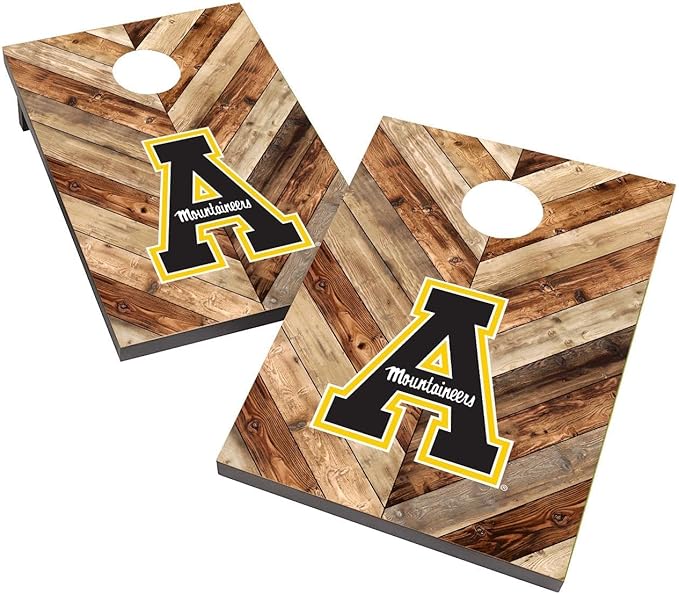 College Team Cornhole Boards, 2x4 Bag Toss Game Set, Officially Licensed Cornhole Game, Perfect for Tailgates