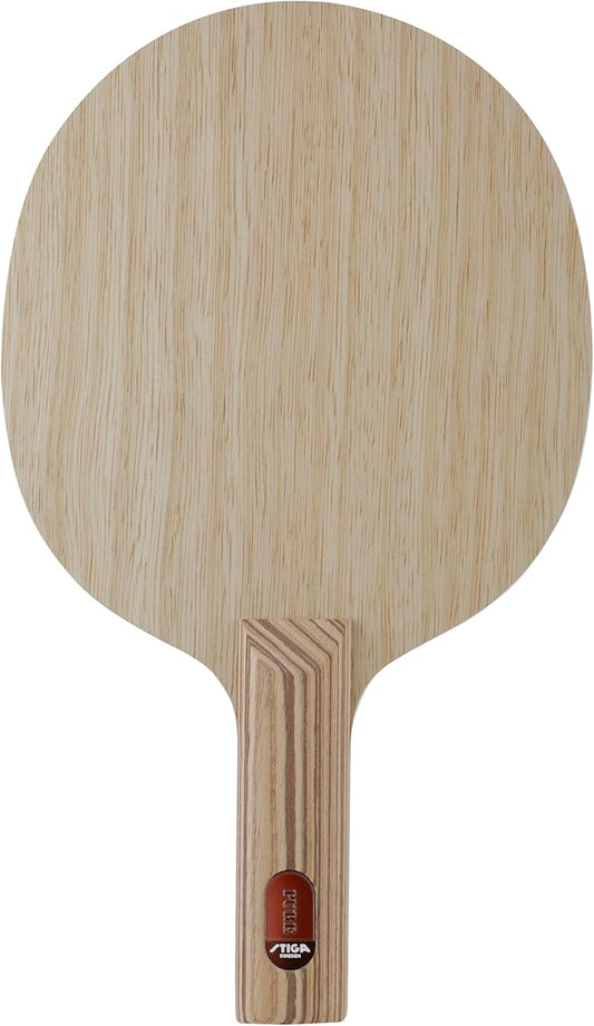 STIGA Pure Table Tennis Wood - Professional Offensive Table Tennis Wood Blade - 7 Layers of Pure Wood for Maximum Control, Precision and Power - Made in Sweden