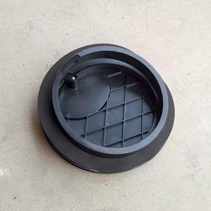 Round/Square Hatch Cover Deck Panel, ABS Sealed Hatch Cover kit with red Waterproof Bag, Suitable for Kayaking